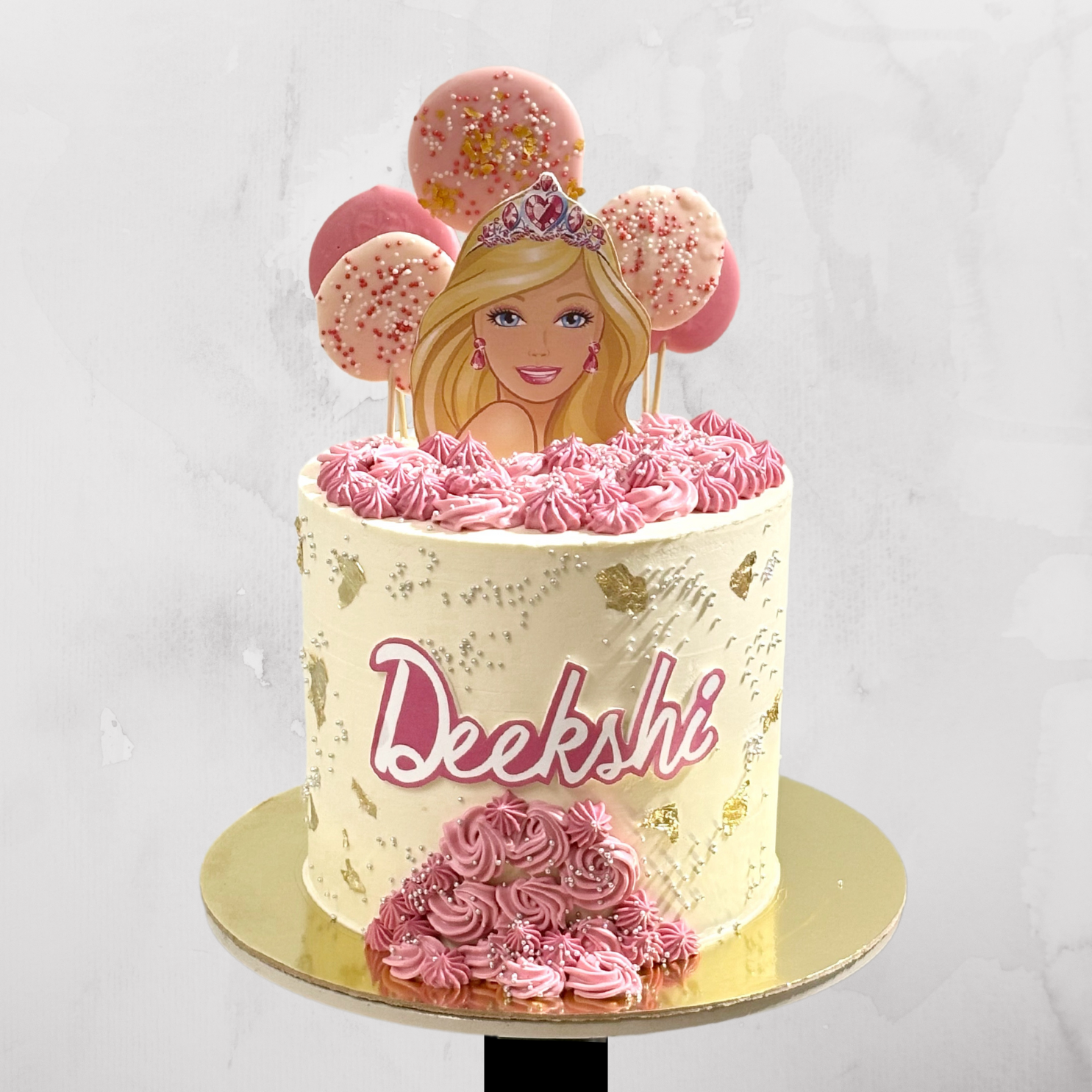 Sparkle Barbie Celebration Cake